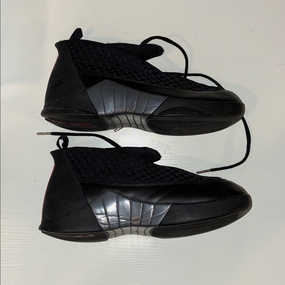 Rare Nike Air Jordan 15 Retro Stealth shoes Size 9 - Picture 6 of 12